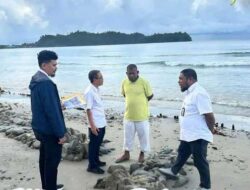 BWS Maluku Monitor Pengaman Pantai di Bursel, Antisipasi Abrasi Pesisir