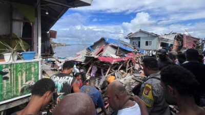 Bom Peninggalan Perang Dunia II Diduga Picu Ledakan Keras di Biak 14 Bom Meledak di Biak3