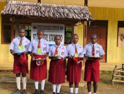 Semangat Pendidikan dari Pedalaman: Lima Siswa SD Negeri Kwesefo Ikuti Ujian Nasional 2026
