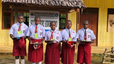 Semangat Pendidikan dari Pedalaman: Lima Siswa SD Negeri Kwesefo Ikuti Ujian Nasional 2026
