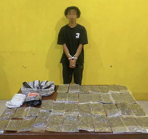 Polresta Sorong Kota Kembali Ungkap Peredaran Ganja Asal Jayapura 1 IMG 20260530 181755