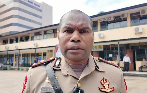 Kapolsek Abepura Kompol Paulus H