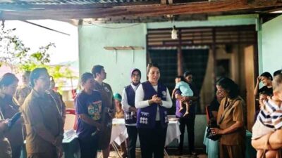 Lisa Wattimena Kembali Tinjau 2 Posyandu, Kali Ini di Halong Baru dan Nania 20 Lisa Wattimena 2 Posyandu di Halong baru n Nania