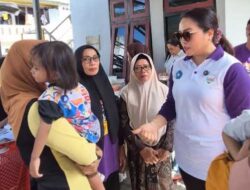 Kembali Tinjau Posyandu, Lisa Wattimena Tekankan 6 SPM-Cegah Stunting Sejak Dini