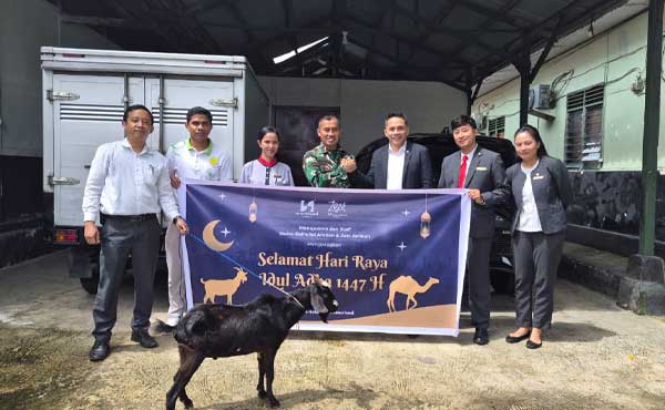 Sambut Iduladha 1447 H, Manajemen Swiss-Belhotel Bersama Zest Ambon Berkurban 1 Manajemen Swiss Berhotel n Zest Ambon Berkurban