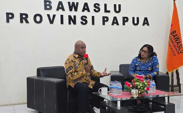 Methodius Kossay Forum KECAPI Bawaslu Papua