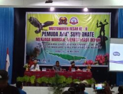 Pembukaan Mubes II Pemuda Onate Berlangsung di Aula LPP RRI Serui