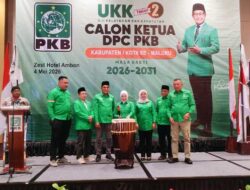 PKB Maluku Gelar UKK Tahap II, Libatkan 71 Kandidat Ketua DPC
