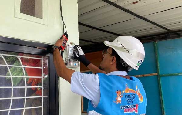 PLN Kodam XVII Cen cek Distribusi Listrik