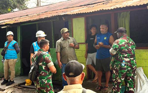 PLN-Kodam Cenderawasih Bersinergi Pastikan Distribusi Listrik Aman 2 PLN Kodam XVII Cen cek Distribusi Listrik2