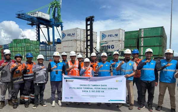 PLN Sukses Energize Listrik 2,18 MVA ke Terminal Petikemas Sorong 3 PLN Terminal Peti Kemas Sorong3