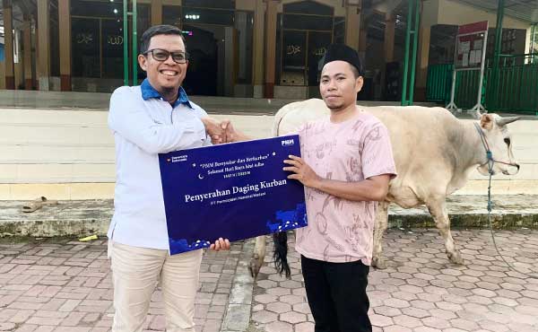 PNM Cabang Ambon Berkurban