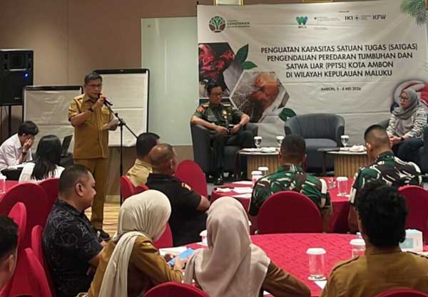 Pemkot Ambon Peredaran Satwa Liar Ilegal