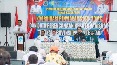 Pemprov PT Giat Penyiapan Renbuk SDM kes 2026