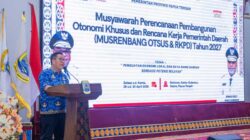 Pemprov PT Tutup Musrenbang Otsus RKPD 2027