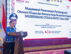 Musrenbang Otsus-RKPD 2027 Resmi Ditutup, Ini Penegasan Gubernur Papua Tengah