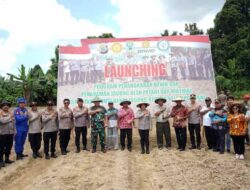 Polda PB Launching Program Penangkaran Bibit Jagung, Berdayakan Petani Milenial OAP