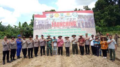 Polda PBPolda PB Launching Program Penangkaran Bibit Jagung