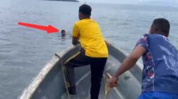Kabur ke Tengah Laut, Warga Dok IX Pelaku Jambret Ditangkap Polisi 11 Polresta JPR Kota Pelaku Jambret kabur ke Laut