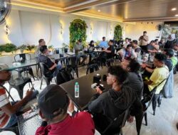 Perkuat Kolaborasi: Satgas Humas ODC-2026 Kumpul Bareng Wartawan di Timika