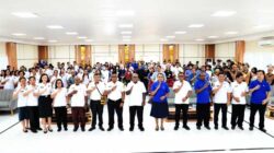 Resmi Buka FLS3N-O2SN SMP Tingkat Kabupaten, Ini Harapan Wabup Mimika 11 Wabup EK FLS3SN