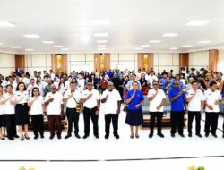 Resmi Buka FLS3N-O2SN SMP Tingkat Kabupaten, Ini Harapan Wabup Mimika