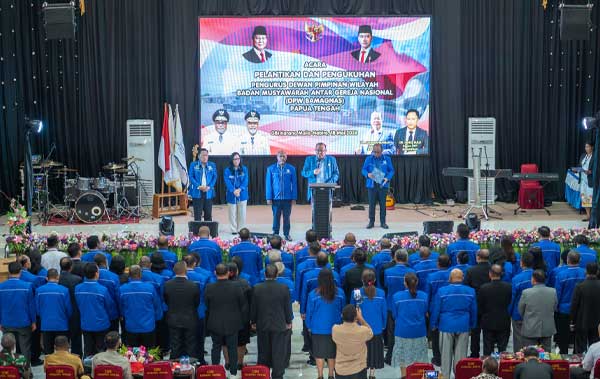 Wagub Deinas Ajak BAMAGNAS Jadi Mitra Bangun SDM Papua Tengah 2 Wagub PT Pelantikan BAMAGNAS3