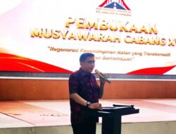 Hadiri Pembukaan Muscab ke 15 PC-IMM Ambon, Wali Kota Titip 3 Pesan Ini