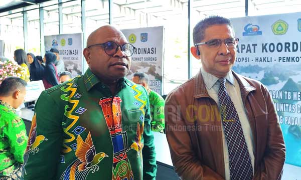 Komitmen Bersama, Sorong Dorong Eliminasi TB 2030 Lewat Pendekatan Kolaboratif 1 Walkot SL Ketum HALKI
