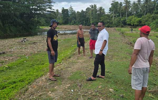 Gerak Cepat Antisipasi Banjir di Tawiri, DPRD Ambon Apresiasi BWS Maluku 4 William Mairuhu Sungai Tawiri