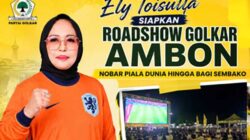 Golkar Ambon Siapkan Roadshow, Nobar Piala Dunia hingga Bagi Sembako 2 Ely Toisutta Golkar Ambon Nobar Pildun