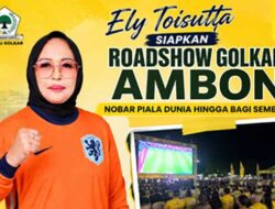 Golkar Ambon Siapkan Roadshow, Nobar Piala Dunia hingga Bagi Sembako