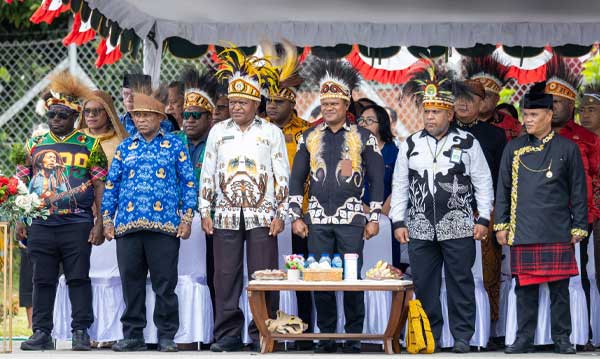 Pemprov Papua Tengah Peringati Hari Lahir Pancasila ke 81: Ada Seruan Lawan Intoleransi 2 Gub PT Hari LAhir Pancasila 81 Tahun4