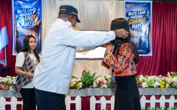 Gubernur Papua Tengah Dorong Generasi Muda GSJA Jadi Agen Perubahan bagi Daerah 1 Gub PT Youth Camp GSJA 2026