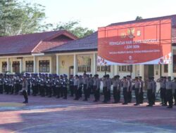 Polda PBD Gelar Upacara Hari Lahir Pancasila ke 81 Tahun