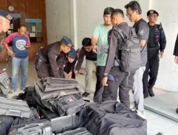 Perkuat Penanganan Pasca Ledakan Bom di Biak, Tim Jibom Gegana Sterilisasi Lokasi