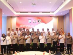 Kapolda PBD Buka Sertifikasi Penyidik dan Penyidik Pembantu Polri