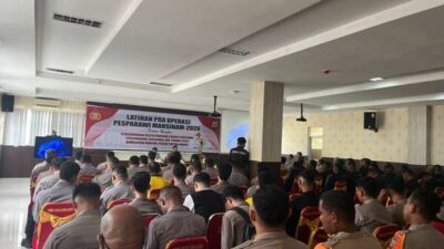 Polda PB Gelar Pra Ops Mansinam, Siagakan 811 Personil Amankan PESPARAWI Nasional XIV 14 IMG 20260612 WA0049