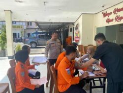 Polresta Sorong Kota Gelar Bakti Kesehatan- Sosial Jelang HUT Bhayangkara ke 80