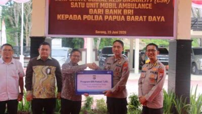 BRI Serahkan Bantuan CSR Mobil Ambulans kepada Polda PBD 15 IMG 20260623 WA0041
