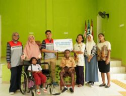 Pertamina Patra Niaga Kilang Kasim Berbagi Keceriaan Bersama Murid SLB Kota Sorong