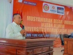 Aklamasi! Ali Umar Lessy Terpilih Pimpin IKA Unidar Ambon: Siapkan Langkah Ini