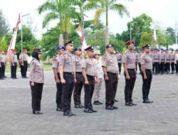 575 Personil Polisi-PNS Polri Polda Papua Barat Resmi Terima Pangkat Baru
