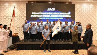 Lantik Pengda Aceh 2025-2030, Bang Hendri Layangkan Pujiannya ke JMSI 15 JMSI Aceh