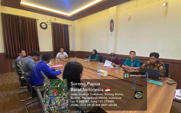 Kantah Kota Sorong Gelar Kasus