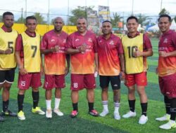Polda Papua Tengah Fasilitasi Nobar Piala Dunia untuk Masyarakat
