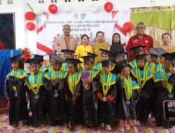 Gratis dan Berorientasi Masa Depan, PAUD-TK Merah Putih Nawaripi Luluskan 19 Anak