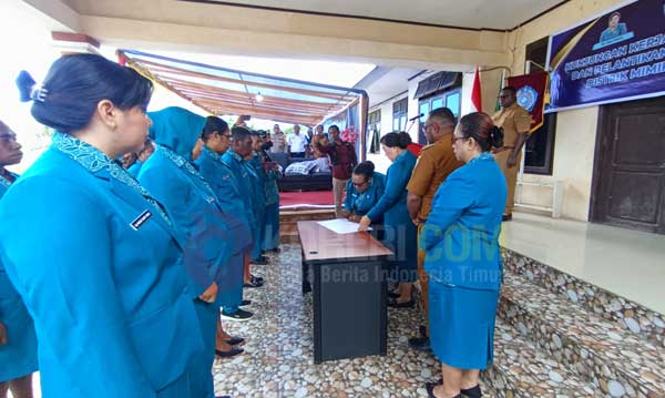 Pengurus PKK Distrik Mimika Barat Jauh Resmi Dilantik, Fokus Pendidikan-Kesehatan 3 PKK Ditrik MBJ Dilantik3