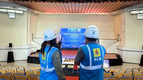 PLN Listrik Andal Pesparawi Nas XIV Manokwari3