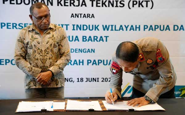 PLN Polda PBD Teken PKT